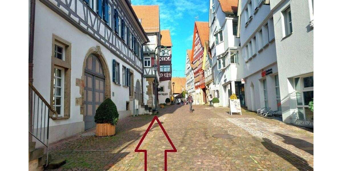 KLEIN aber MEIN! Gemütliches, gepflegtes EG-Appartement mitten in der Bietigheimer Innenstadt! 1 zimmer