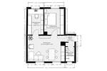 Etagenwohnung Heilbronn Kernstadt - 3 Zimmer, 52 m&sup2;, 298.000&euro; | Angebot:26866378