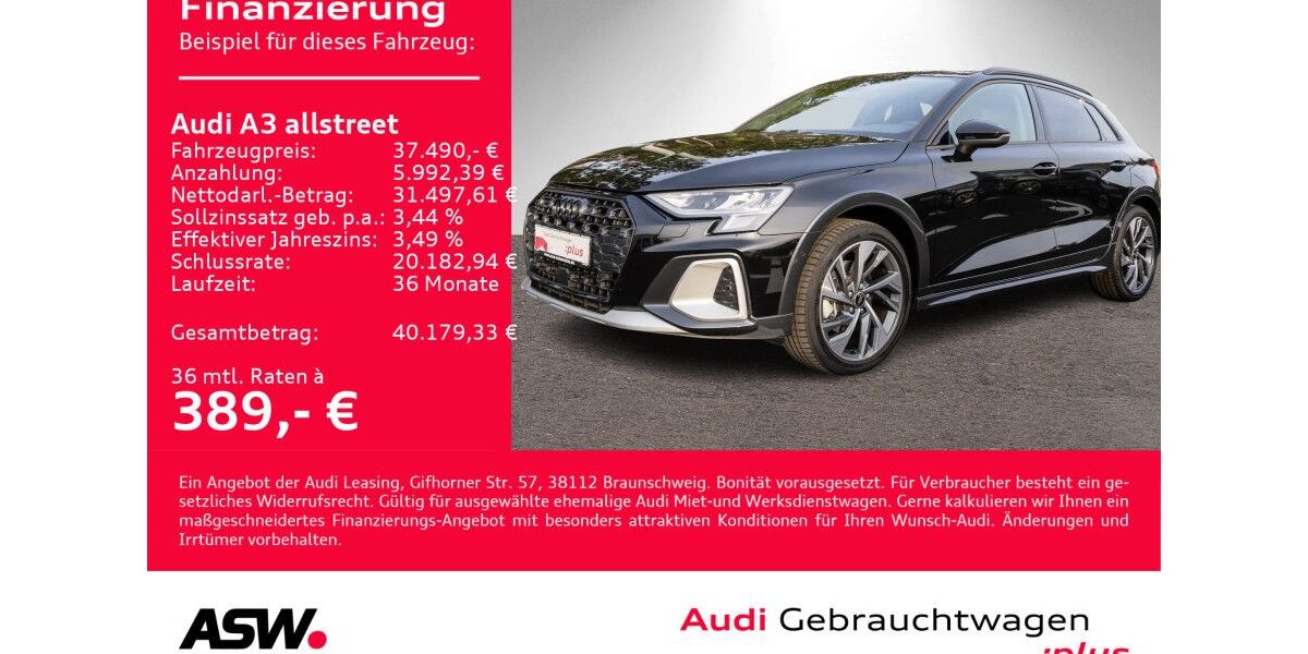 Audi A3 7.990 km 34.890 &euro; Heilbronn 74074