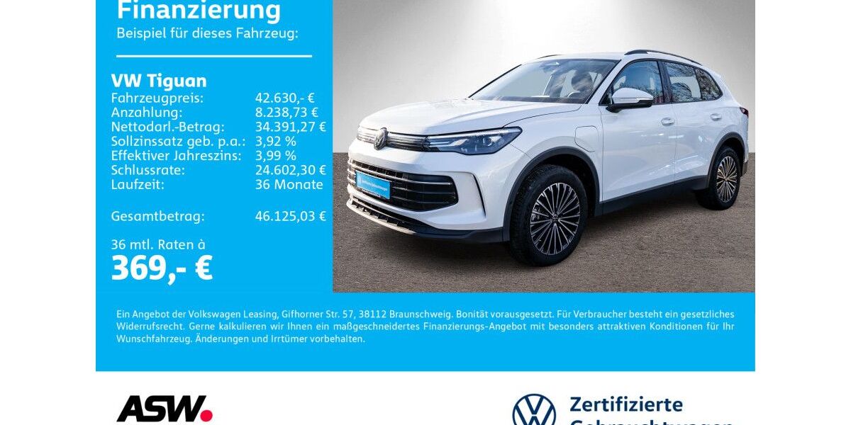 VW Tiguan 14.990 km 40.790 &euro; Neckarsulm 74172