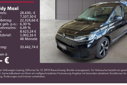 VW Caddy Maxi 48.800 km 28.430 &euro; Bad Rappenau 74906