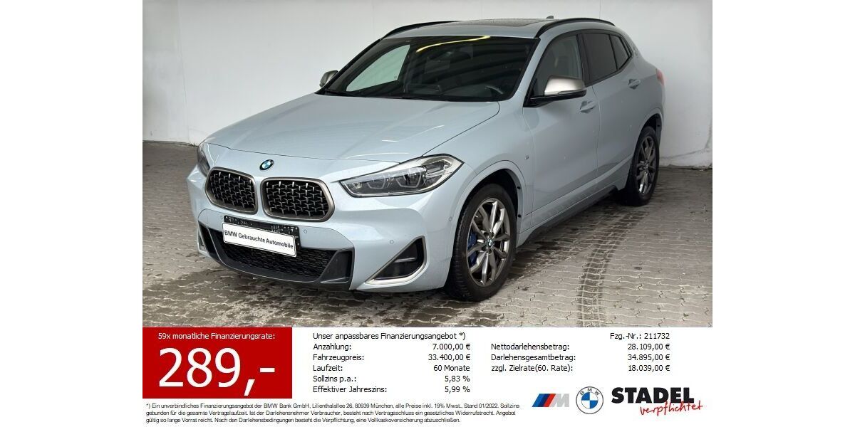 BMW X2 54.760 km 32.840 &euro; Heilbronn 74074