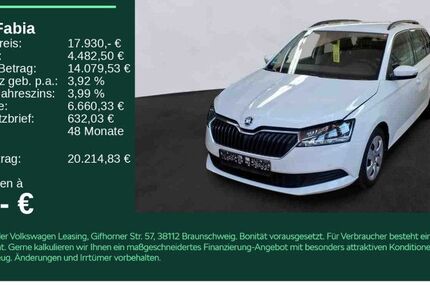 Skoda Fabia 19.990 km 17.930 &euro; Sinsheim 74889
