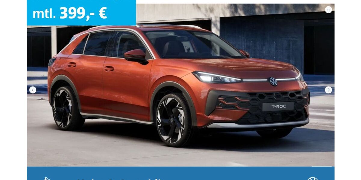 VW T-Roc 3.555 km 39.990 &euro; Bietigheim-Bissingen 74321