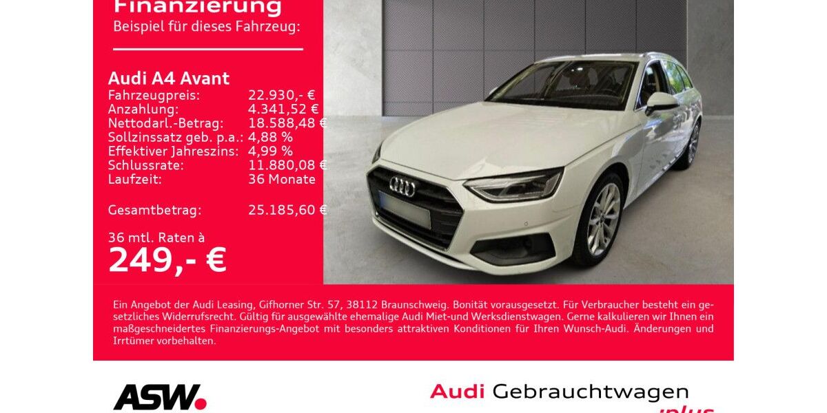Audi A4 80.900 km 22.930 &euro; Heilbronn 74074