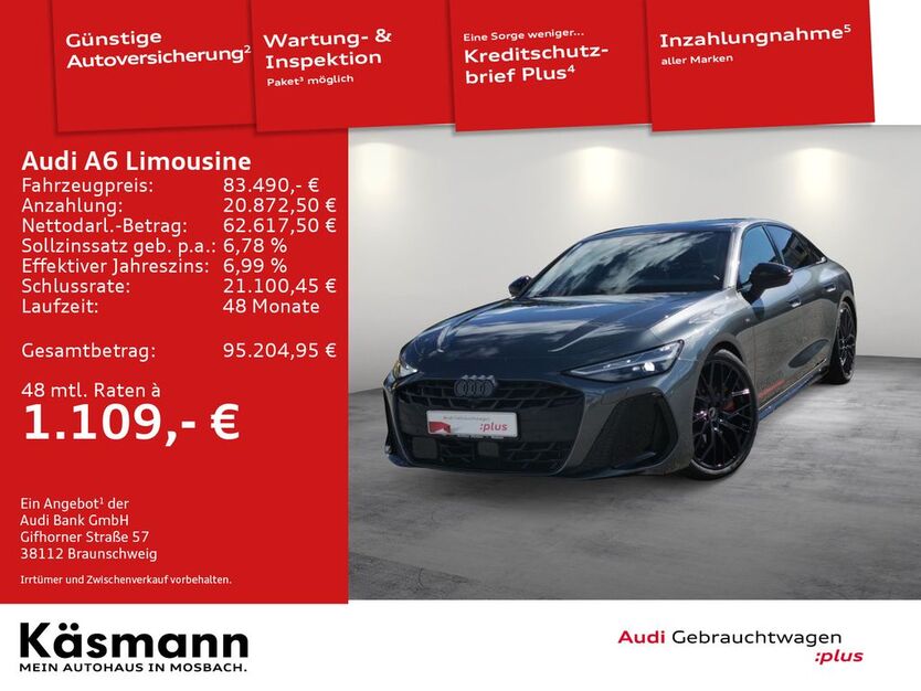 Audi A6 3.500 km 83.490 € Mosbach 74821