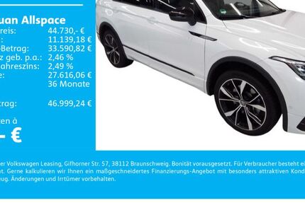 VW Tiguan Allspace 41.000 km 44.730 € Neckarsulm 74172