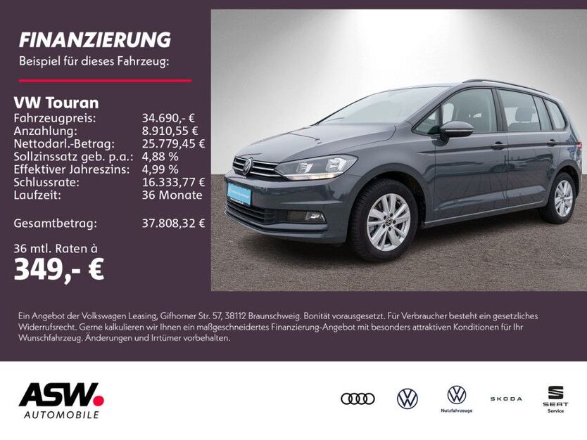 VW Touran 29.900 km 34.690 € Weinsberg 74189