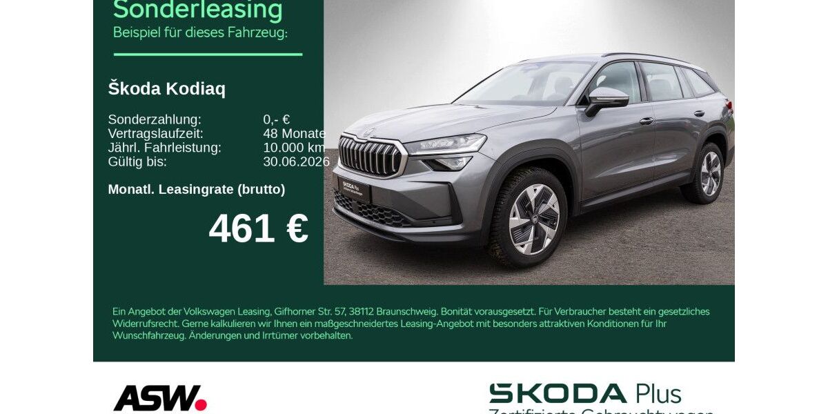 Skoda Kodiaq 24.500 km 43.390 &euro; Heilbronn 74076