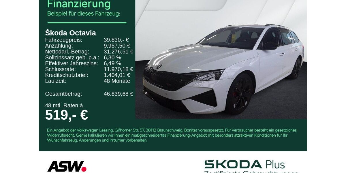 Skoda Octavia 19.990 km 38.930 &euro; Heilbronn 74076