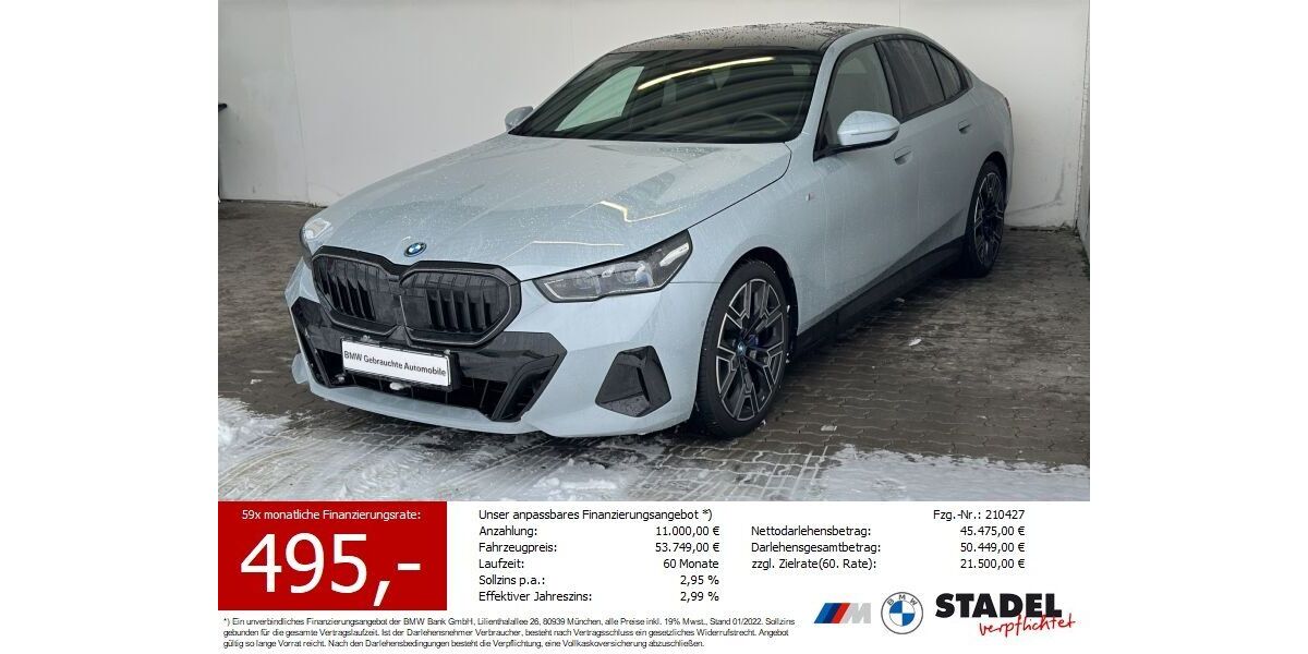 BMW i5 43.007 km 51.789 &euro; Heilbronn 74074