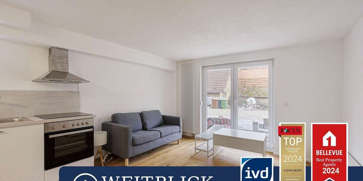 Etagenwohnung Tamm - 1 Zimmer, 33 m&sup2;, 660&euro; | Angebot:26914341