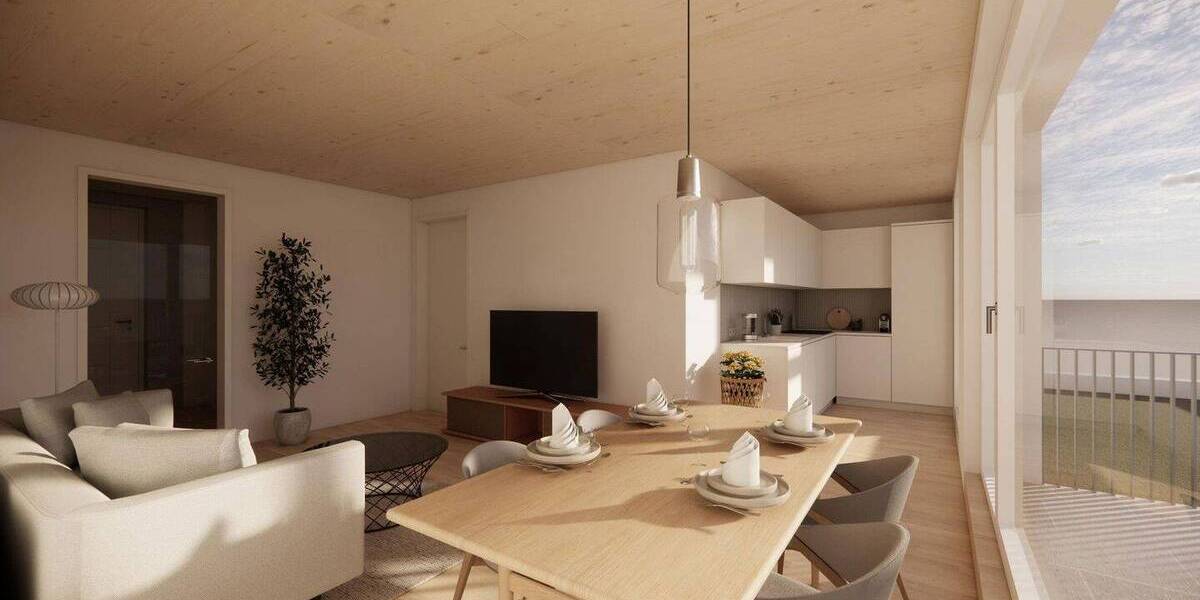 Traumhafte Dachgeschosswohnung mit Süd- und Westterrassen 2 zimmer