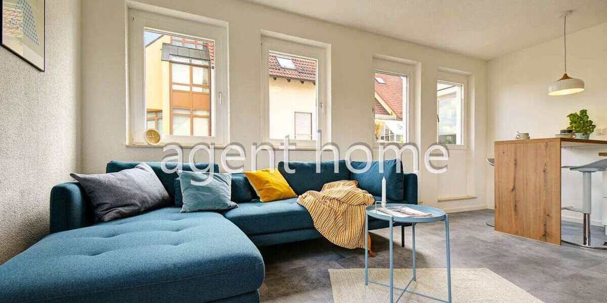 Etagenwohnung Möglingen - 1.5 Zimmer, 48 m&sup2;, 1.040&euro; | Angebot:26311179