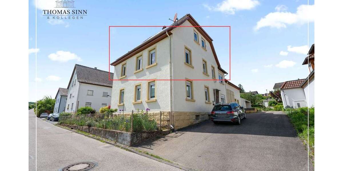 Etagenwohnung Neckarsulm / Dahenfeld Dahenfeld - 4 Zimmer, 95 m&sup2;, 175.000&euro; | Angebot:24957480