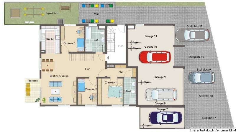 Etagenwohnung Marbach - 5 Zimmer, 157 m&sup2;, 1.054.000&euro; | Angebot:25796442