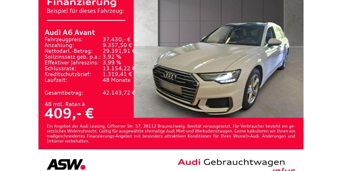 Audi A6 48.100 km 37.430 &euro; Heilbronn 74074