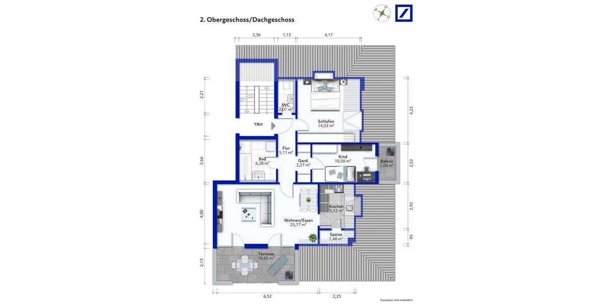 Etagenwohnung Öhringen - 3 Zimmer, 79 m&sup2;, 207.000&euro; | Angebot:26161128
