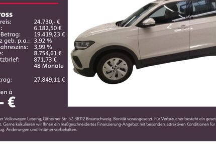 VW T-Cross 4.999 km 24.730 € Weinsberg 74189
