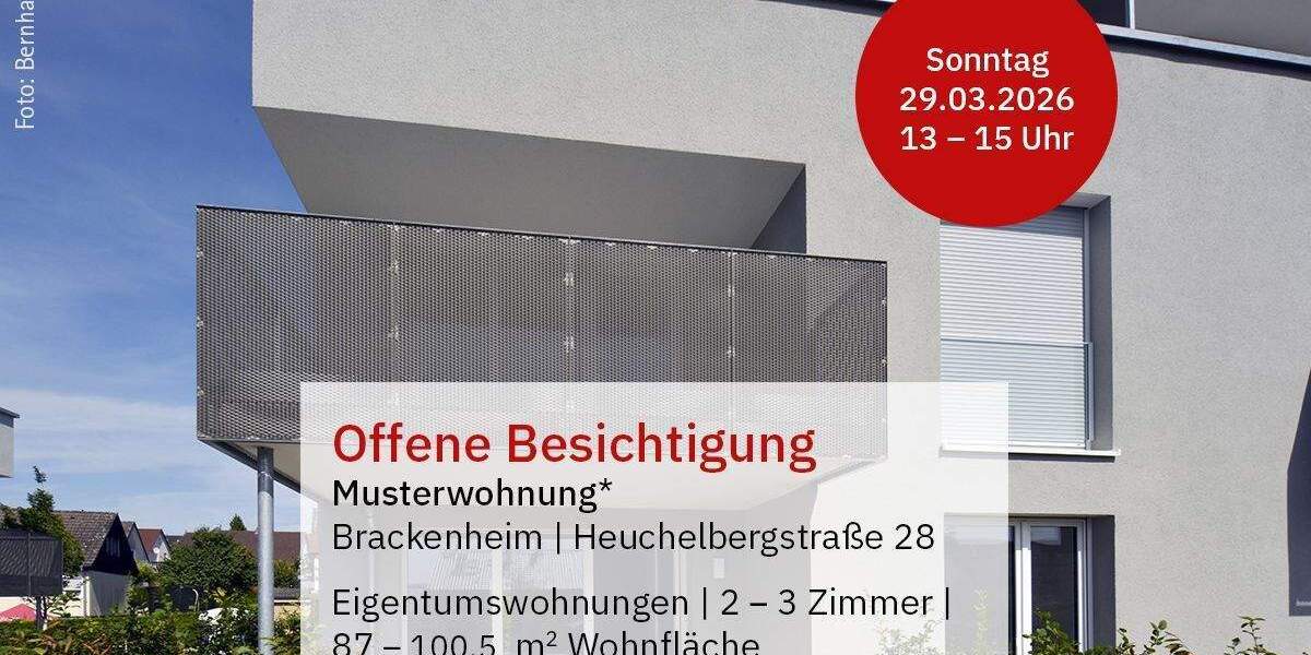 Etagenwohnung Brackenheim - 3 Zimmer, 85 m&sup2;, 445.000&euro; | Angebot:25747900