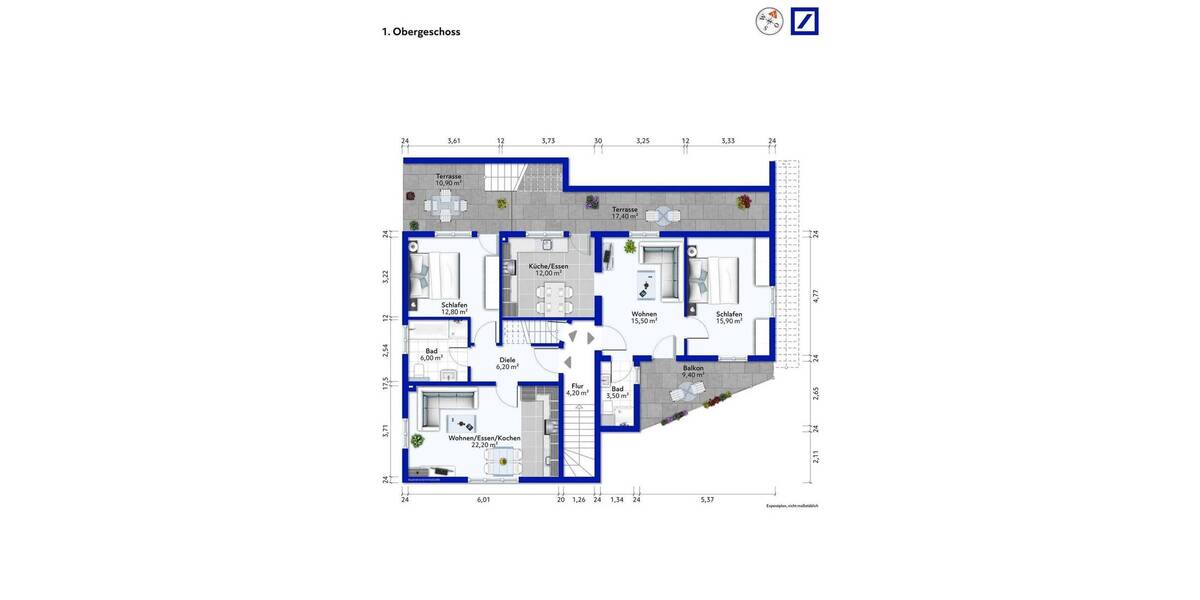 Mehrfamilienhaus, Wohnhaus Bietigheim-Bissingen Untermberg - 8 Zimmer, 216 m&sup2;, 529.000&euro; | Angebot:26920799