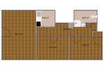 Dachgeschoßwohnung Sternenfels - 3 Zimmer, 69 m&sup2;, 750&euro; | Angebot:26477383