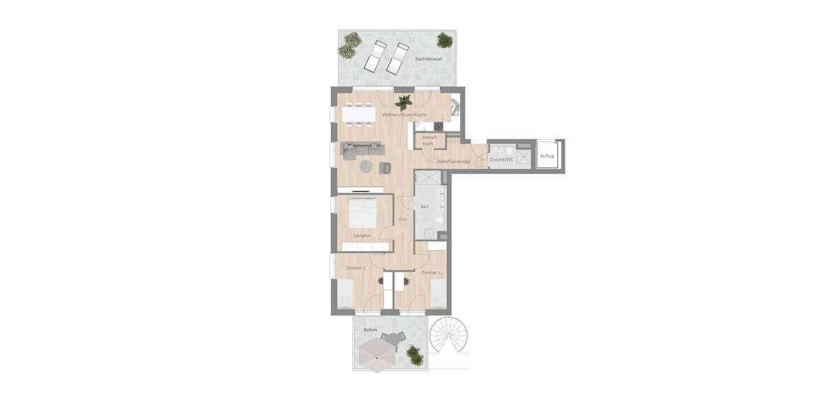 Etagenwohnung Besigheim - 4.5 Zimmer, 123 m&sup2;, 2.250&euro; | Angebot:25555532