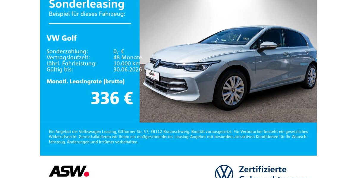 VW Golf 5.990 km 32.830 &euro; Neckarsulm 74172