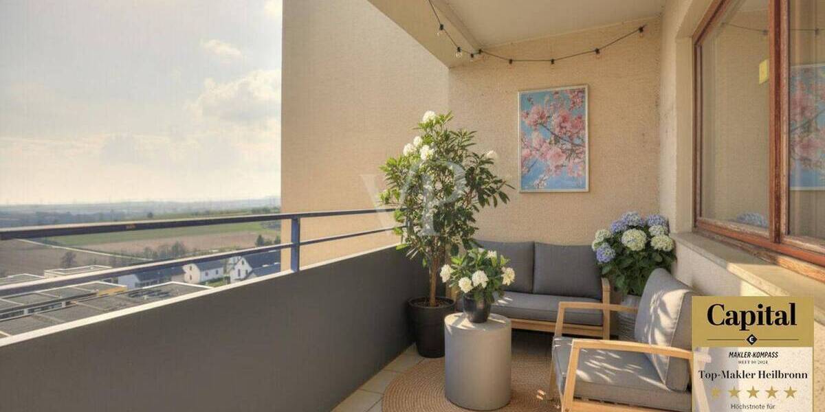 Etagenwohnung Heilbronn Frankenbach Frankenbach - 4 Zimmer, 91 m&sup2;, 245.000&euro; | Angebot:25938640