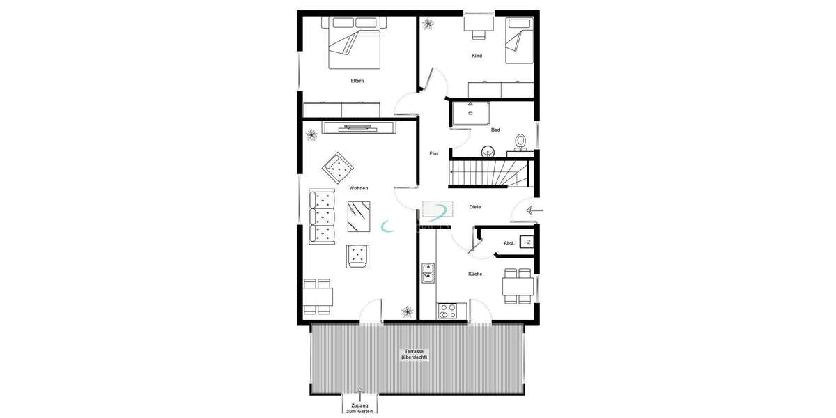 Bungalow Mainhardt / Ammertsweiler Ammertsweiler - 3 Zimmer, 106 m&sup2;, 419.000&euro; | Angebot:25675861