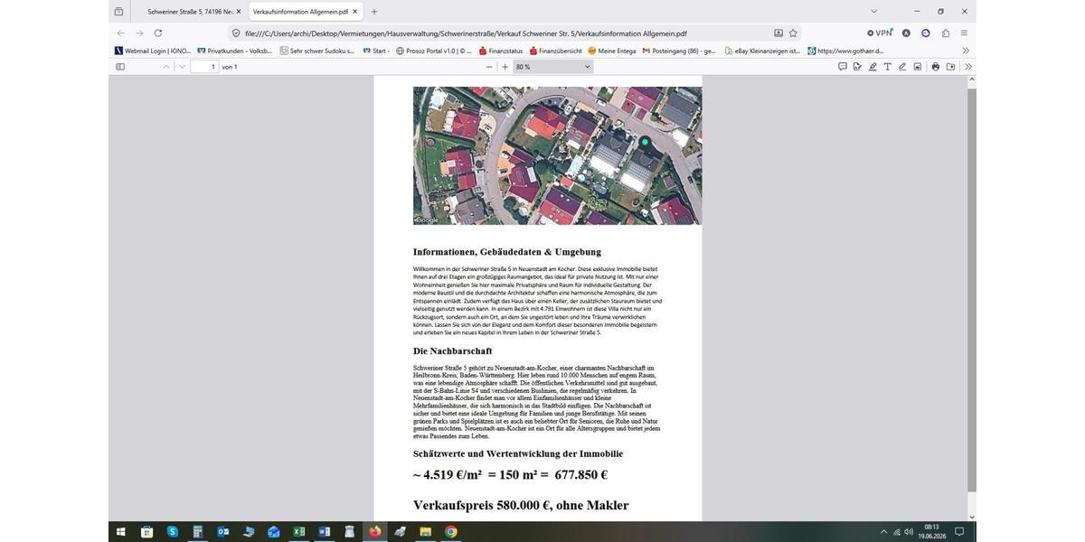 Doppelhaushälfte Neuenstadt am Kocher - 5 Zimmer, 150 m&sup2;, 580.000&euro; | Angebot:26934429