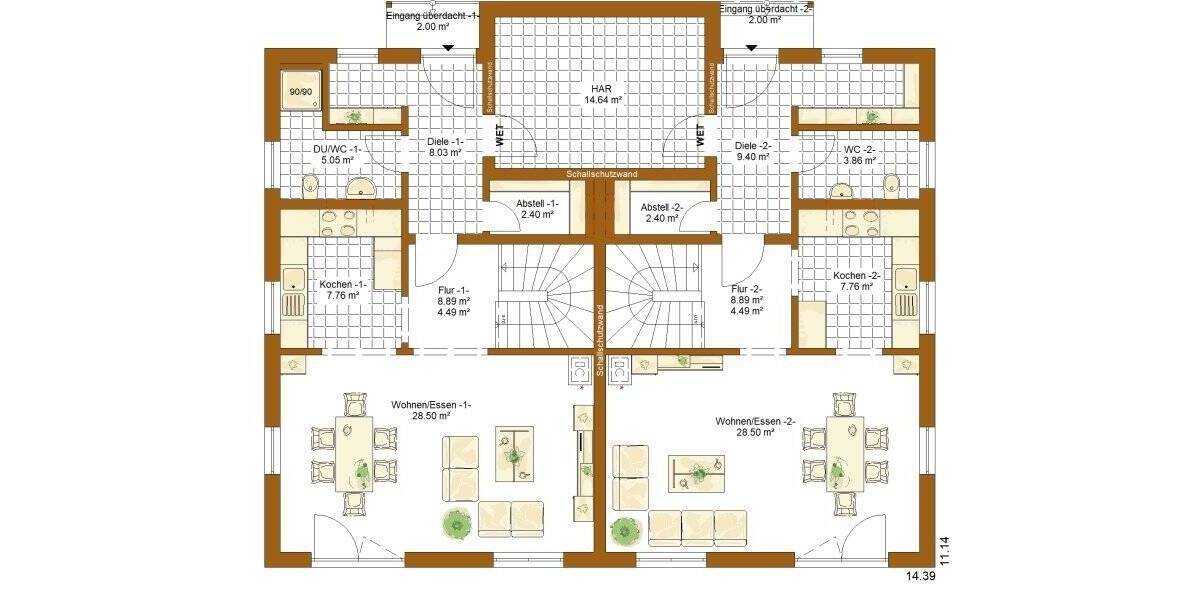 Mehrfamilienhaus, Wohnhaus Heilbronn Kernstadt - 8 Zimmer, 252 m&sup2;, 1.391.000&euro; | Angebot:26290789