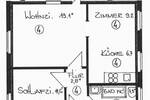 Etagenwohnung Ludwigsburg Oßweil - 3 Zimmer, 63 m&sup2;, 1.100&euro; | Angebot:26817842