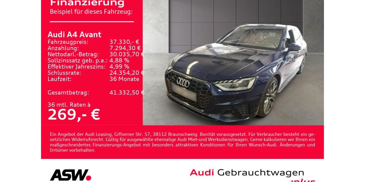 Audi A4 66.500 km 37.330 &euro; Heilbronn 74074