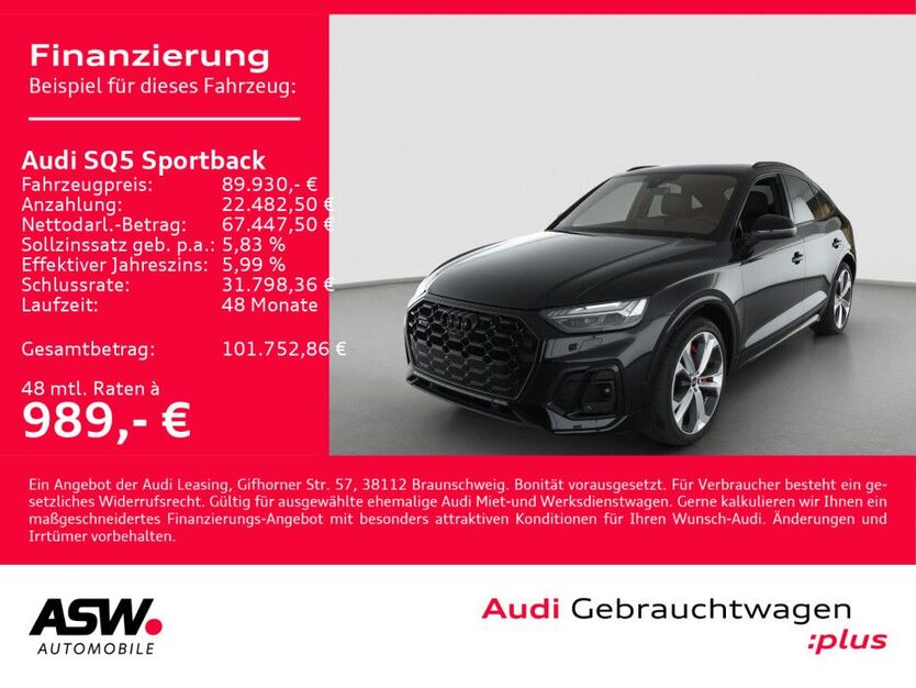 Audi SQ5 3.100 km 89.930 € Heilbronn 74074