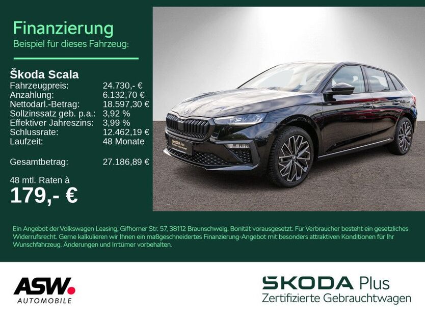 Skoda Scala 26.990 km 24.730 € Heilbronn 74076