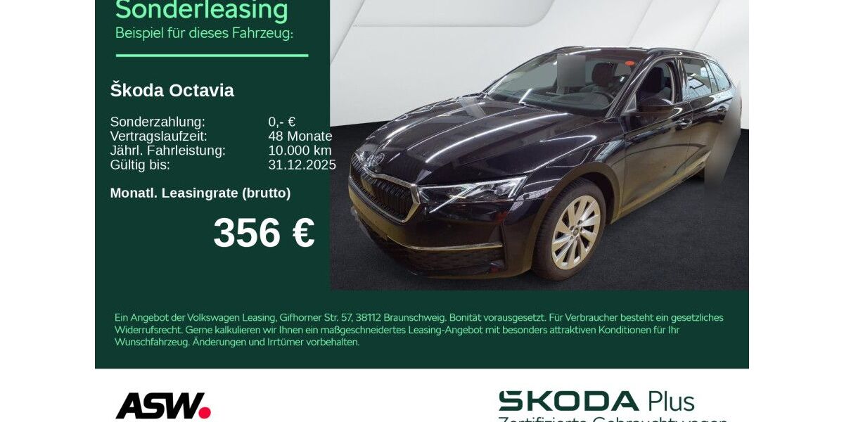 Skoda Octavia 21.300 km 34.830 € Heilbronn 74076