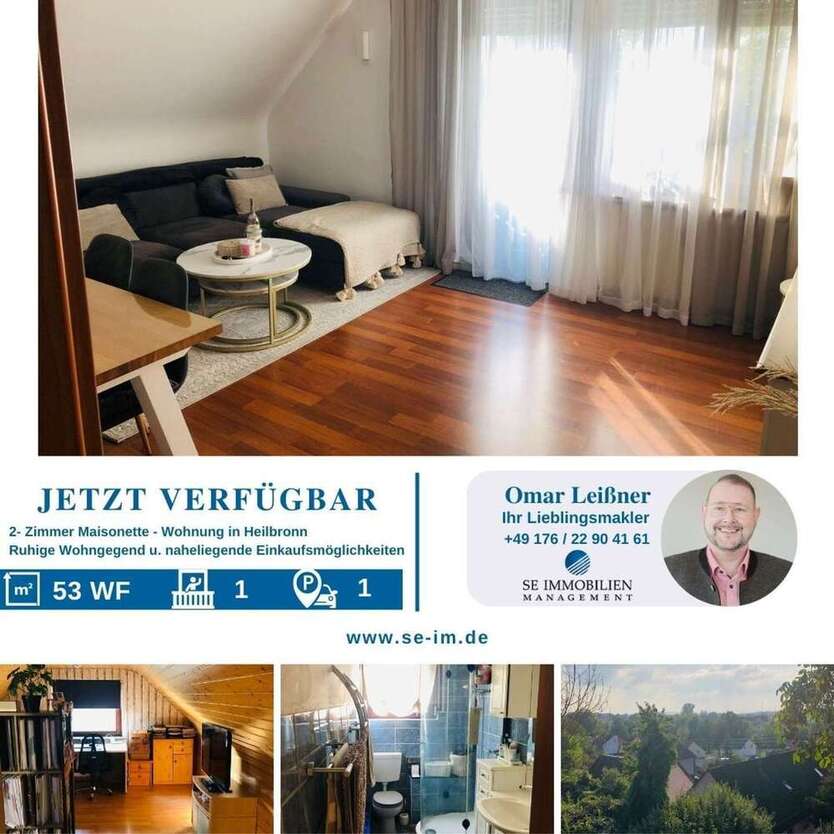 Wohnung zum Kaufen in Heilbronn 149.500 € 53 m²
