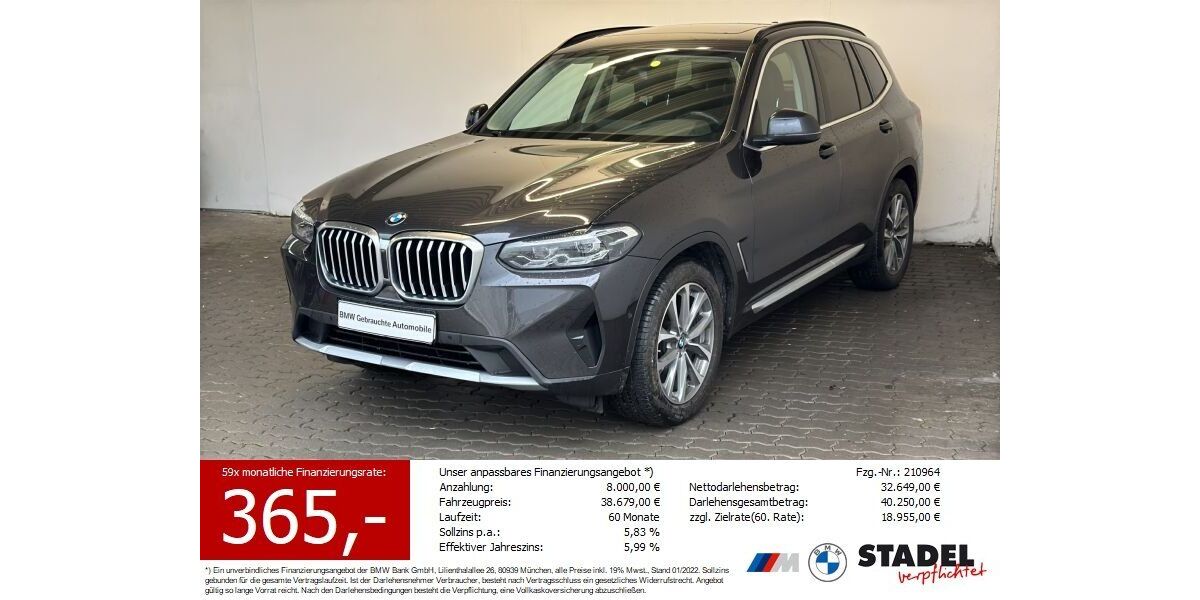 BMW X3 51.851 km 37.444 &euro; Heilbronn 74074