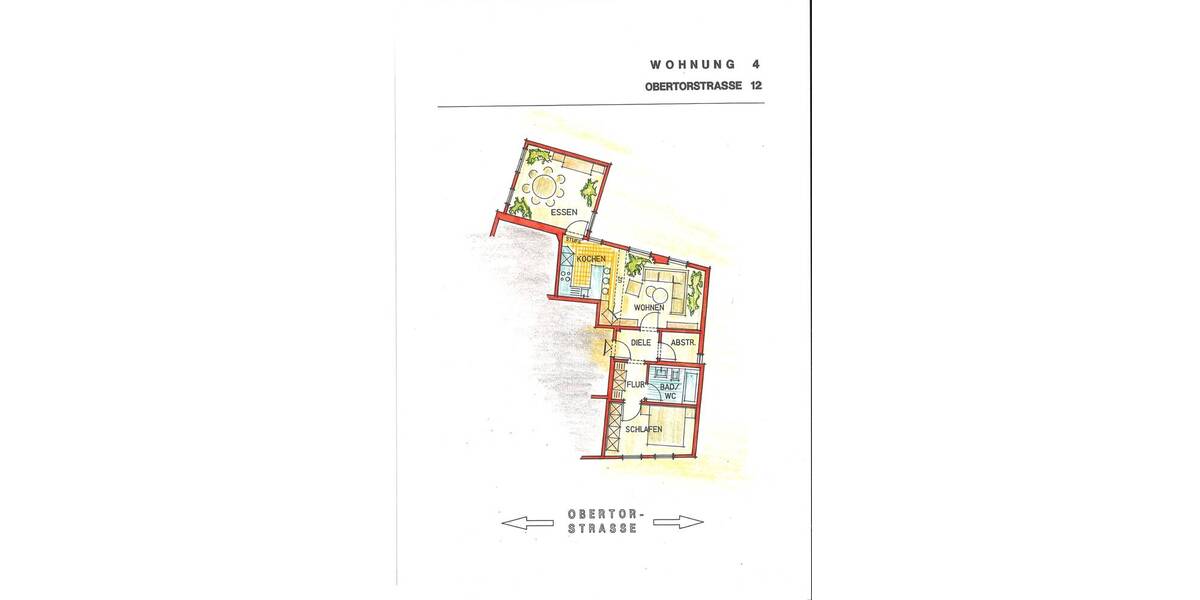 Etagenwohnung Brackenheim Dürrenzimmern - 3 Zimmer, 70 m&sup2;, 148.000&euro; | Angebot:26187349