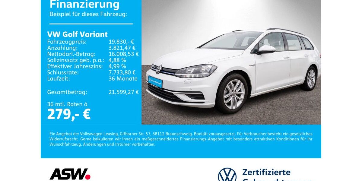 VW Golf 46.400 km 19.830 &euro; Bad Rappenau 74906