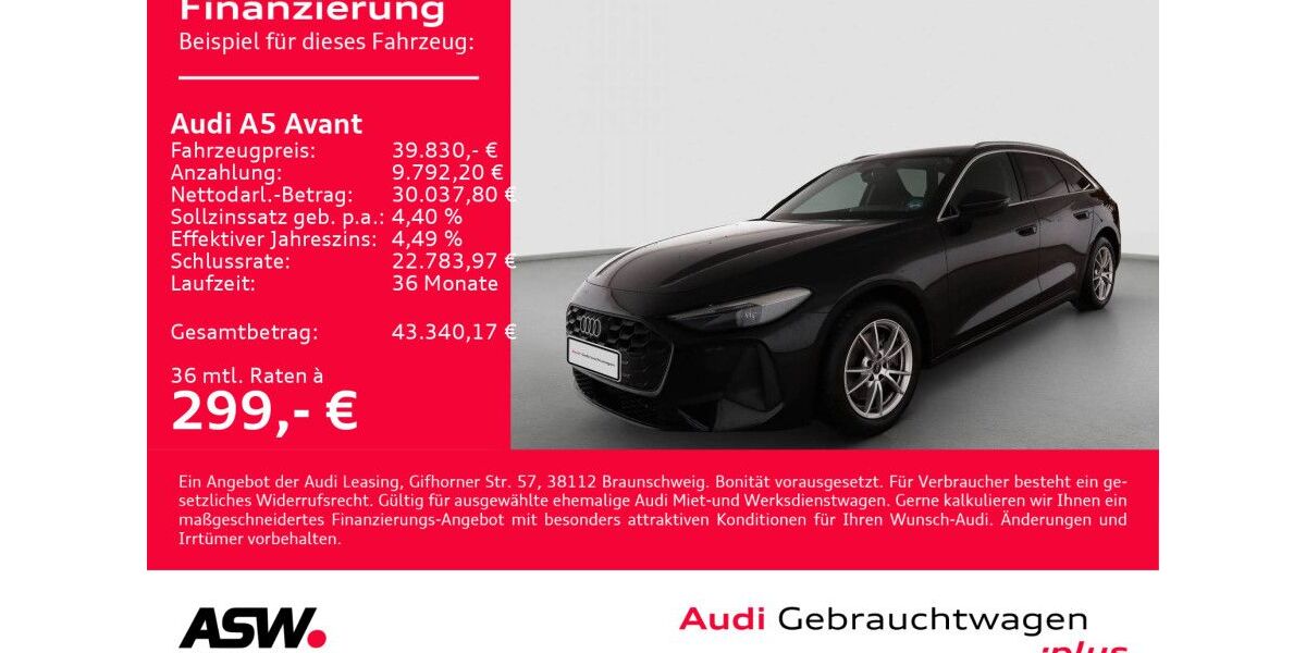 Audi A5 28.500 km 36.490 &euro; Heilbronn 74074