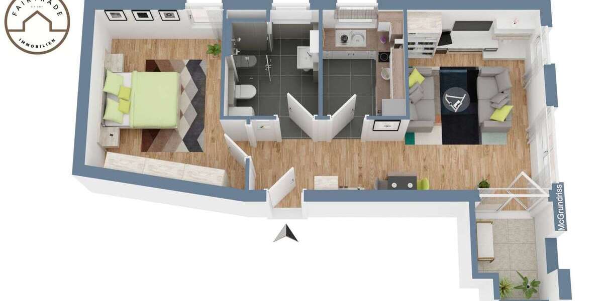 Wohnung zum Kaufen in Heilbronn 130.000 € 55 m² 2 zimmer