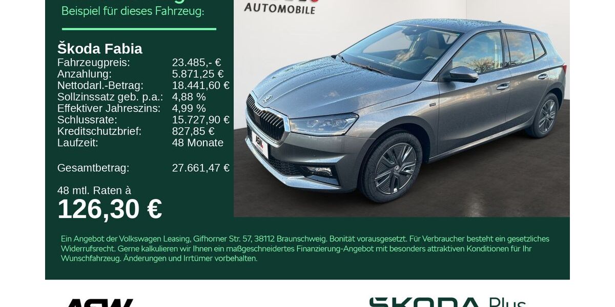 Skoda Fabia 5.500 km 22.985 &euro; Heilbronn 74076