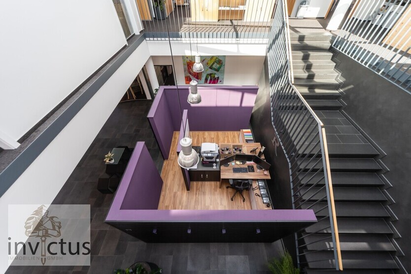 Repräsentative GewerbeImmobilie mit Büro, Ausstellung & Halle – flexibel nutzbar in Langenbrettach