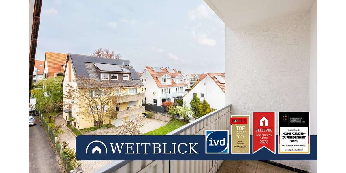 Etagenwohnung Ludwigsburg Pflugfelden - 3.5 Zimmer, 73 m&sup2;, 248.000&euro; | Angebot:26316192