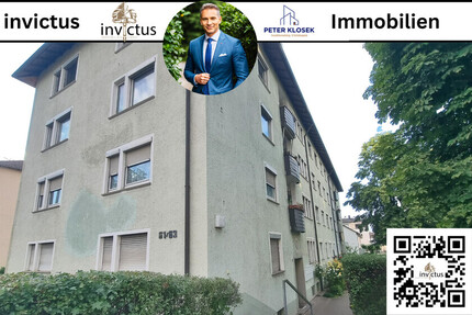 2015 sanierte 3 Zimmer Wohnung mit Balkon, Küche und Bad
