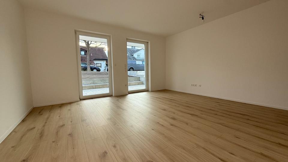 Neubau-Erstbezug: 2-Zimmer-Wohnung mit Terrasse & Privatgarten in 2 zimmer