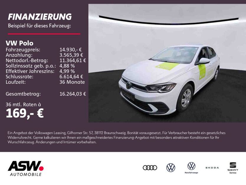 VW Polo 22.900 km 14.930 € Weinsberg 74189