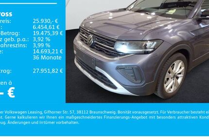 VW T-Cross 23.000 km 25.930 € Neckarsulm 74172